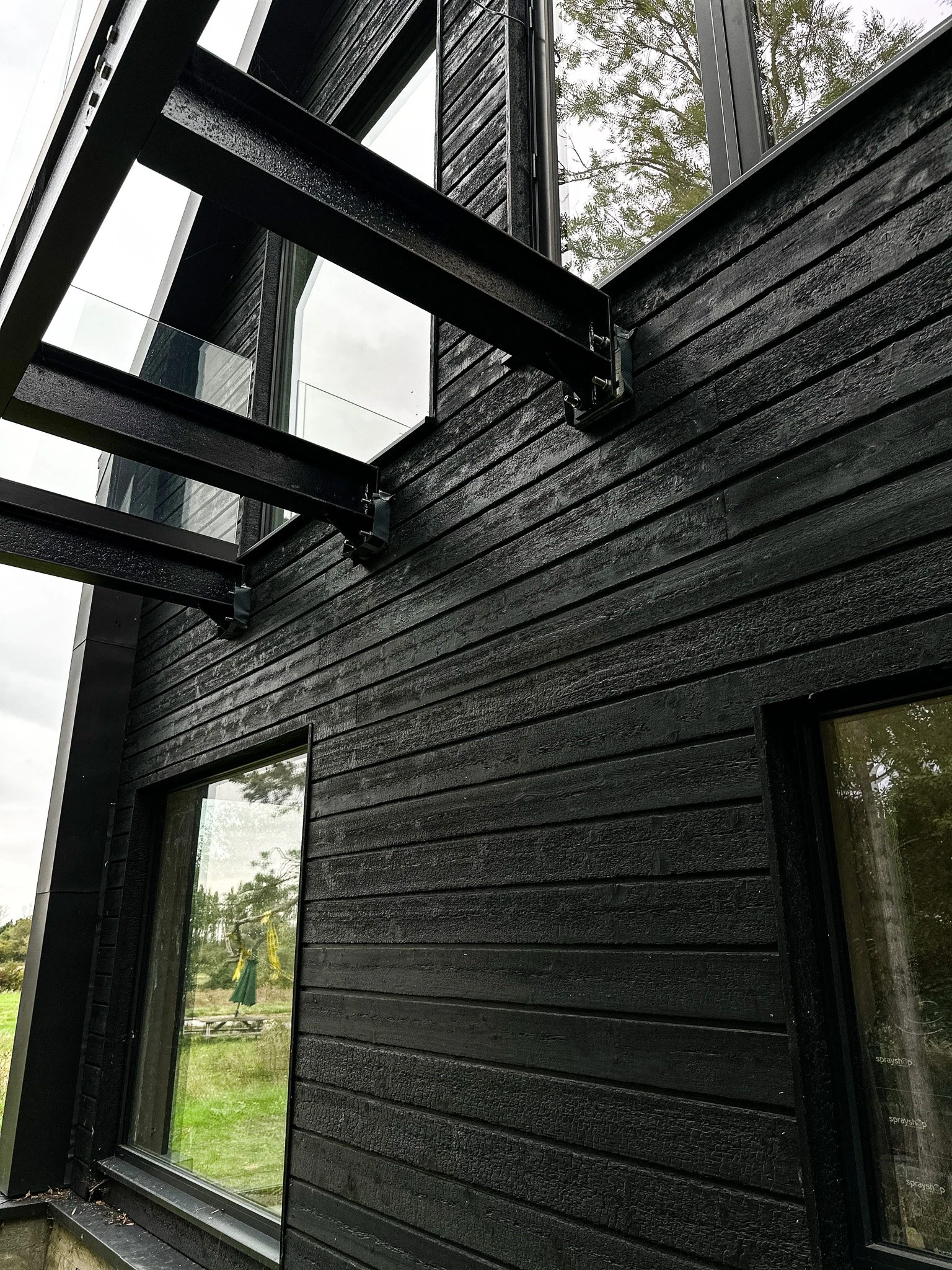 larch wood cladding