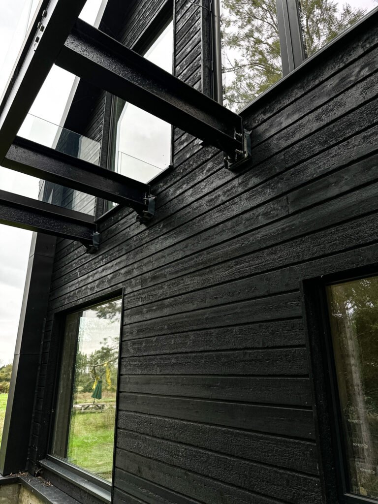 larch wood cladding