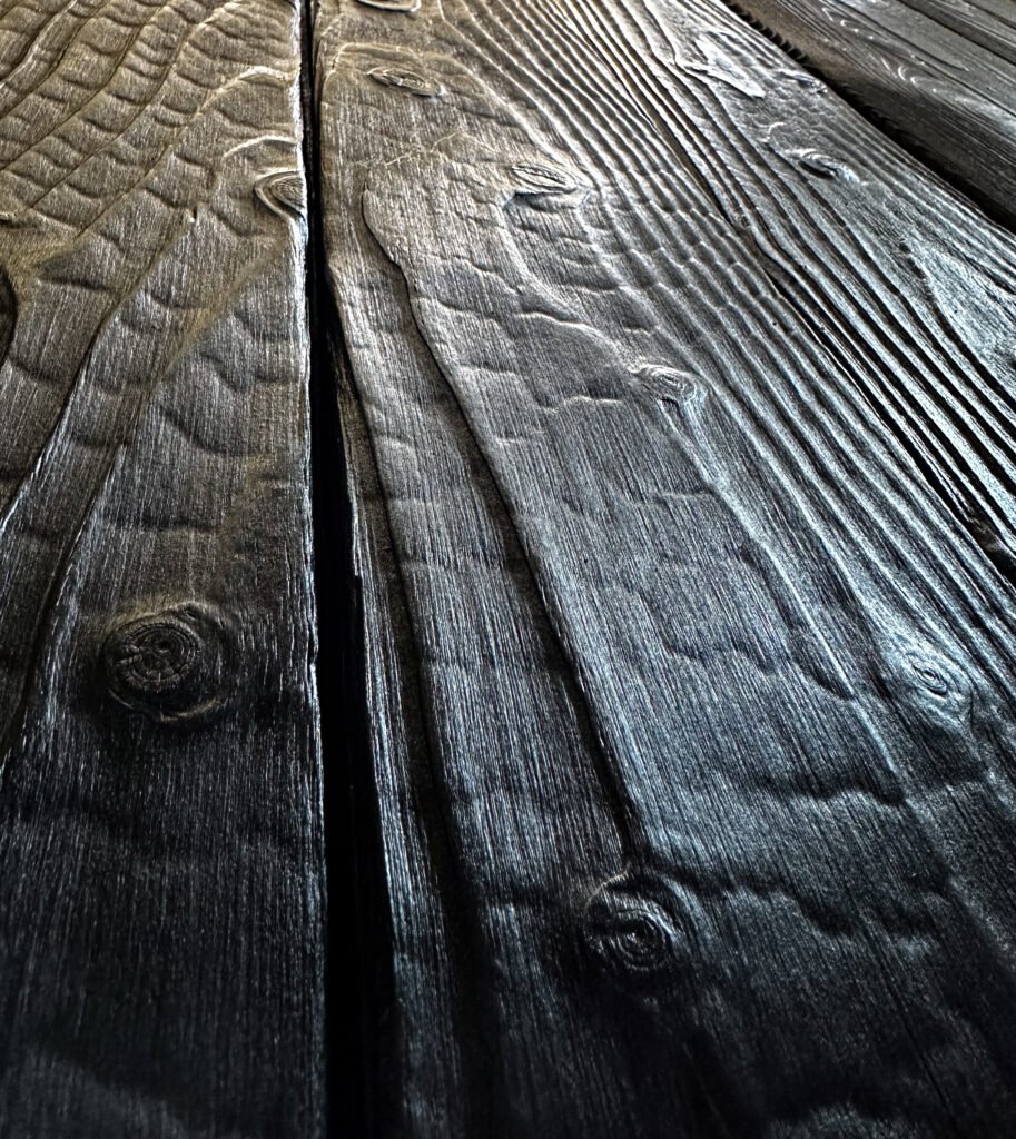 Charred Accoya Cladding